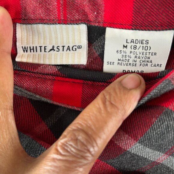 White Stag Vintage Plaid Maxi Skirt 8/10 - Picture 3 of 8